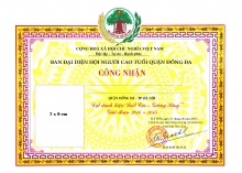 In Giấy khen, chứng nhận